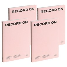 ICONIC 2026 Record On 日記本 Plan Weekly 計畫本 行事曆, 4個, 04 仙女粉