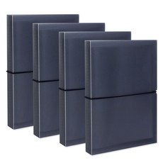 recoz 極光照片收納本 4入, 深藍