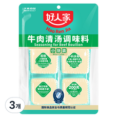 好人家 牛肉清湯火鍋牛肉麵醬, 200g, 3個