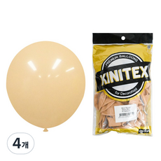 파티클럽 레트로 풍선 30cm 50p, 스킨, 4개