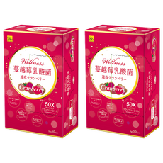 wellness 蔓越莓乳酸菌, 30包, 3g, 2盒