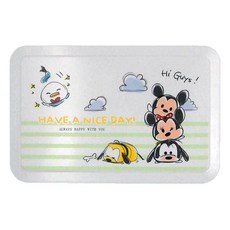 收納王妃 TSUM 濕紙巾盒, 綠線米奇家族, 1個