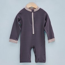 SNEFF 嬰幼兒用 巴洛克感性 波浪 連身衣 泳裝 防曬衣