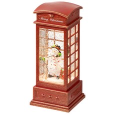 크리스마스 멜로디 워터볼 공중전화 부스, 스노우맨