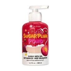 Saboo 護膚泡泡露 甜梅池塘 500ml 溫和潔淨、豐富泡泡、天然成分 寶貝安心泡澡時光, 1瓶