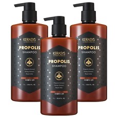 케라시스 프로폴리스 에너지 플러스 샴푸, 1L, 3개