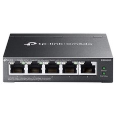 TP-Link 簡易管理型交換器 Omada 5埠 Gigabit, ES205GP, 1套