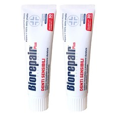 Biorepair 貝利達 抗敏加強型牙膏, 75ml, 2條