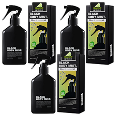 PORMANS 黑色秘密身體噴霧 草本柑橘香, 220ml, 3個