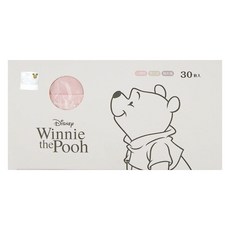 ONEDER 旺達棉品 小熊維尼系列 平面口罩, 3色, 30片, 1盒
