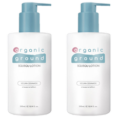 organic ground Squsqu孩童乳液, 300ml, 2瓶