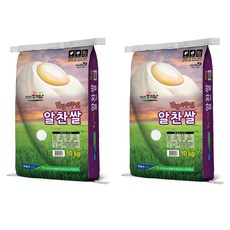 서천군농협 자연해답 알찬쌀 백미 상등급, 10kg, 2개