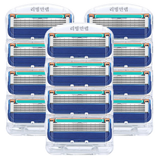 Q.zio 吉列Fusion鋒隱系列適用刮鬍刀頭, 3組, 4入