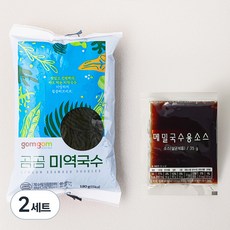 곰곰 미역국수 + 메밀국수용 소스, 1.29kg, 2세트