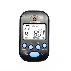 KHONEIM 夾式數位節拍器, 黑色