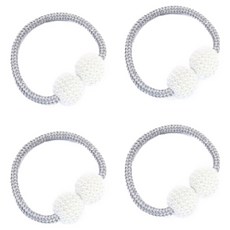 Tideco 窗簾夾式掛鉤 50cm, 4個, 單一顏色