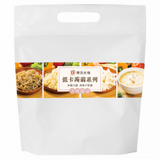樂活E棧 蒟蒻板條寬麵+濃湯 6包, 900g, 1袋