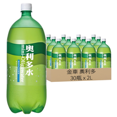 金車 奧利多 奧利多水, 2L, 30瓶