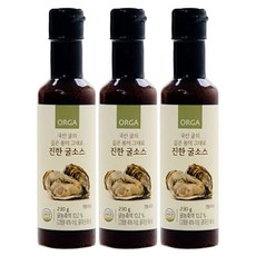 ORGA WHOLE FOODS 濃蠔油, 230g, 3瓶