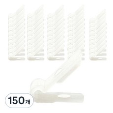 티라노타이 케이블 나일론 클램프, 150개, 화이트