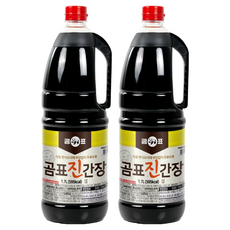 Gompyo 진간장, 1.7L, 2개