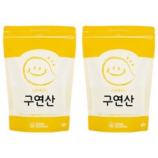 SODA SCHOOL 檸檬酸, 1kg, 2個