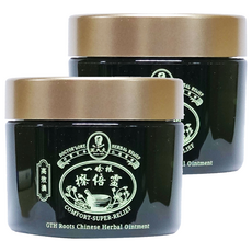 王大夫一條根 擦倍靈油膏, GTH Roots Chinese Herbal Ointment, 2罐, 50克