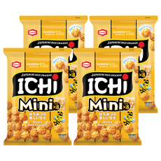 龜田製菓 Ichi迷你蜂蜜米果, 4包, 120g