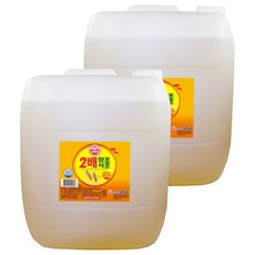 오뚜기 2배 양조식초, 18L, 2개