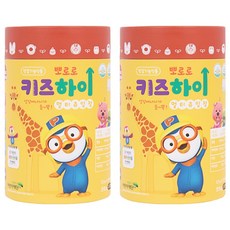 BebeMorin Pororo綜合維他命鋅鈣咀嚼錠 90顆入, 315g, 2罐