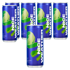 클룹 제로소다 청사과, 250ml, 6개