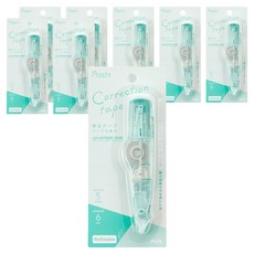 플러스 파스티 수정테이프 WH-625-P, 그린, 8개