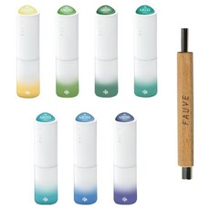FAUVE 綠薄荷磁吸凝膠系列 10ml x 7款套組, MC09, MC10, MC11, MC12, MC13, MC14, MC15, 1套