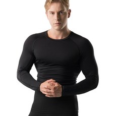 아르메데스 남성용 언더레이어 베이스레이어 컴프레션 테크핏 운동복 긴팔 쿨티셔츠 AR-56