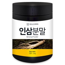 헬로우그린 인삼분말, 1개, 200g, 1개입