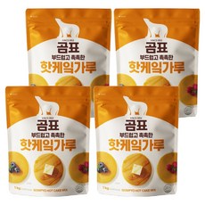 곰표 부드럽고 촉촉한 핫케잌가루, 1kg, 4개