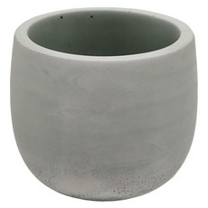 中圓底水泥盆, 莫蘭迪綠色, 1個