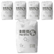 Miss B Kiss 美貝奇 嬰兒黏貼型紙尿褲 9~13kg, L, 260片