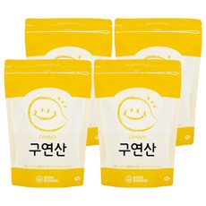 소다스쿨 구연산, 1kg, 4개