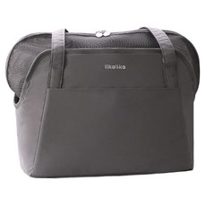 likalika 狗狗坐墊外出包, 炭灰色, 1個