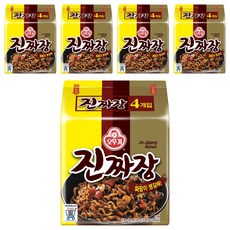 오뚜기 진짜장 라면 135g, 20개