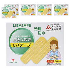 Jen Sheng 人生製藥 立派繃 透明繃, 24個裝, 6盒