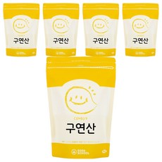 SODA SCHOOL 檸檬酸, 1kg, 5個