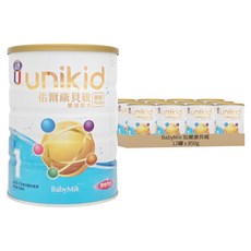 BabyMik 佑爾康貝親 嬰兒配方奶粉 1號 0~12月, 850g, 12罐