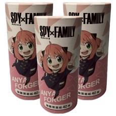 宜客 間諜家家酒 抽籤筒面紙，1個, 3個, 40張