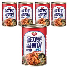 동원 을지로 골뱅이 무침용, 300g, 5개