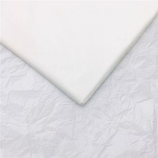 Gilgeuri 不掉色花束包裝薄紙 彩色紙 50 x 70 35入, 1套, 01 白色