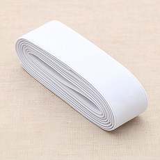 HAPPY BEARS 彈性鬆緊帶 35mm, 白色, 2入