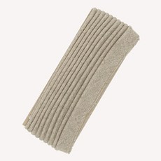 棉麻滾邊膠帶寬度 1.3cm, 亞麻米色, 2件