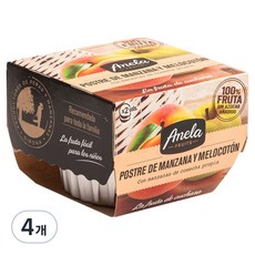 Anela 水果泥, 水蜜桃, 200g, 4個